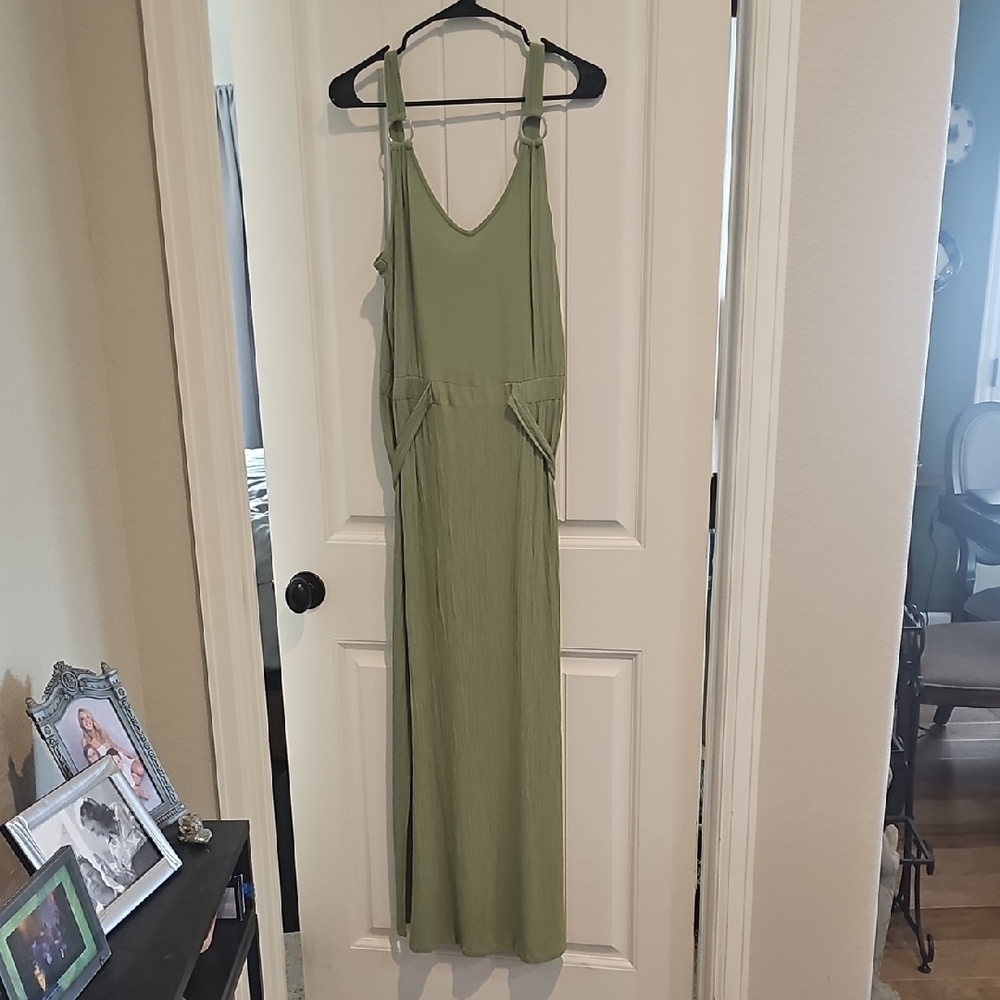 Green Summer Maxi Dress